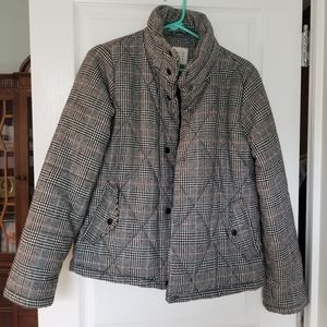 Plaid Winter Coat